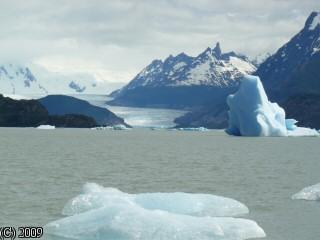 Ice lake, Chile