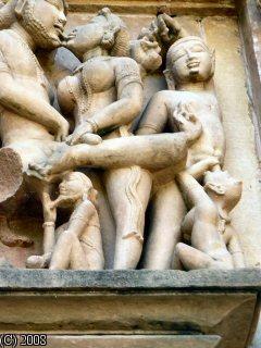 De erotische tempels van Khajuraho